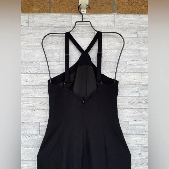 Dress The Population Black Brandy Halter Mermaid Midi Dress XS - Picture 7 of 15